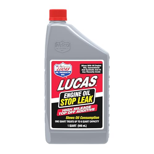 Lucas Oil 11100 Engine Oil Stop Leak - Top Off Additive - 1 Quart - size: One Size