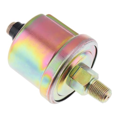Oil Pressure Gauge Kit, 2" 52MM 12V 0~100PSI Universal Colorful LED Digital Oil Press Pressure PSI Gauge with Oil Pressure Sensor
