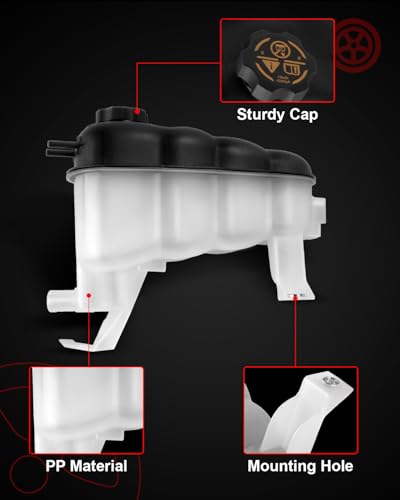 Coolant Reservoir Tank Fits for 2014-2019 Silverado 1500, Suburban - size: 603-973