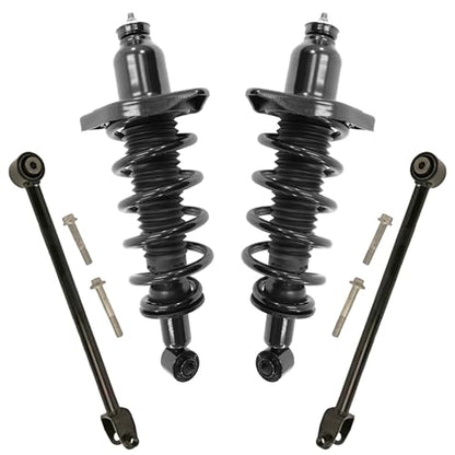 Detroit Axle - FWD Rear Struts Control Arms for 2016-2020 Honda Pilot - size: 4CQ471122/Big Kit