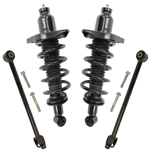 Detroit Axle - FWD Rear Struts Control Arms for 2016-2020 Honda Pilot - size: 4CQ471122/Big Kit