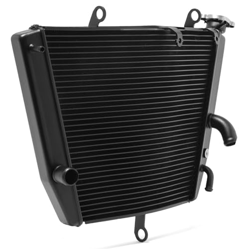 Aluminum Radiator Cooler fit for Suzuki GSXR 600/750 2011-2024 - color: Black