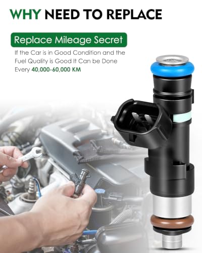 0280158005 3.5L V6 Fuel Injectors for:-Nissan Altima 2004-2006 - size: 0280158005(6)