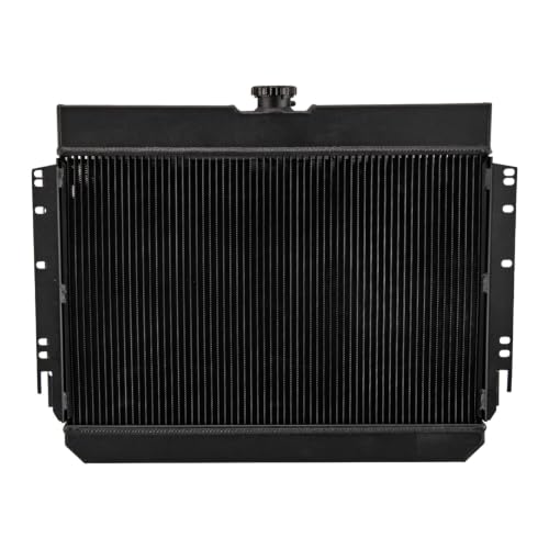 4 Core Radiators for Chevy Impala/Bel Air/El Camino/Chevelle/Caprice/Biscayne 1963 1964 1965 1966 1967 1968 Performance Racing Cooling Radiator Aluminum