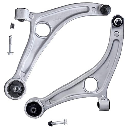 Detroit Axle - Front Steering Knuckles & Wheel Hub Bearings Lower Control - size: 4CU47832/4PC