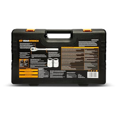 GEARWRENCH 202 Piece 72T 6 Point SAE/mm Mechanics Tool Set | GW72MLCBMTS - style: 202 Piece