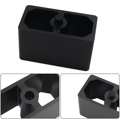 3 Inch Universal Billet Aluminum Leaf Spring Lowering Block Kit - size: 3 Inch