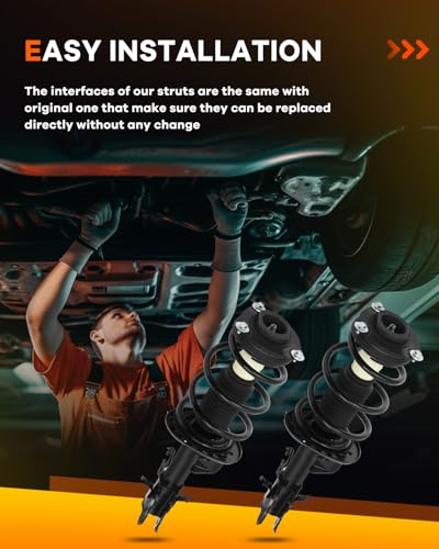 OCPTY Front Complete Strut Assembly for Nissan for Juke 2011-2017