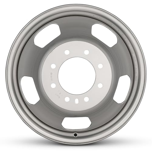 For 2003-2018 Dodge Ram 3500 17 Inch Painted Silver Rim - OE Direct Replacement - Road Ready Car Wheel - color: Silver