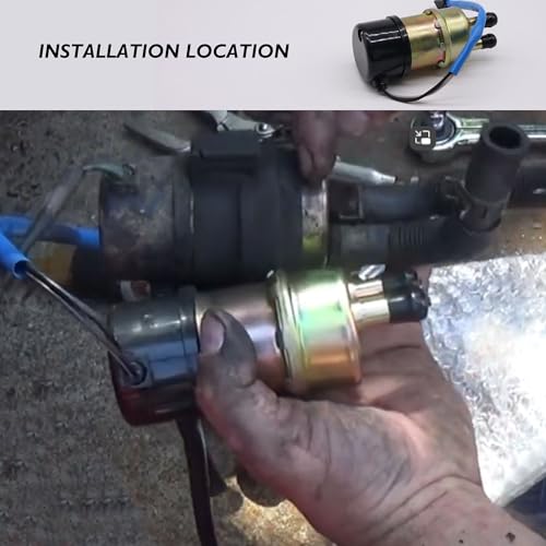 16710-MBA-612 Electric Fuel Pump 12 V Compatible with Honda VT750C - size: 16710-MBA-612