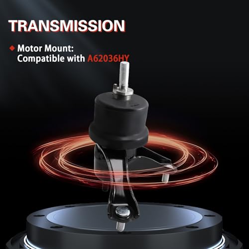 Engine Motor and Transmission Mount Kit Compatible with 2007 2008 2009 2010 2011 2012 ES350 3.5L V6 AUTO 4PCS OE: A42040 A62036HY A62060 A4288 - size: 2007-2012 ES350 3.5L
