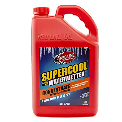 Red Line 81205 Supercool Concentrate Antifreeze/Coolant Fortified with WaterWetter, 1 Gallon (1)