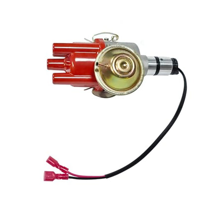 034 Vacuum Advance Electronic Distributor Fits for VW Bug Bus Ghia Beetle Fastback Karmann Transporter 0231170034, 0231170034EL Red - color: 2# Red 034 0231170034EL