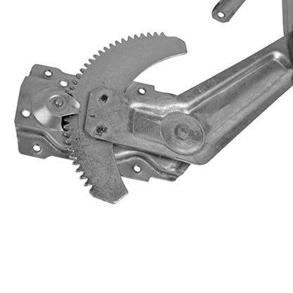 TRQ Front Left Manual Window Regulator Drivers Side - style: WRA51090