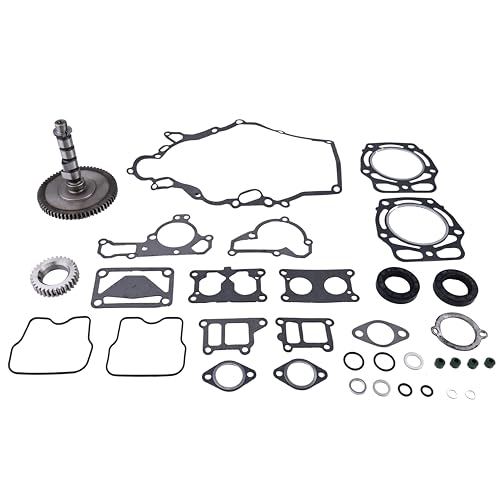 Steel Camshaft Upgrade Kit & Spur Gear 120440803 12044-0803 59051-2112 Compatible with Kawasaki Engines KAF620 FD620D