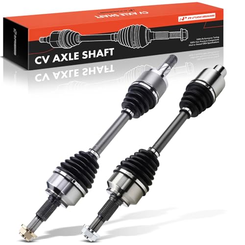 A-Premium Set of 2 Front CV Axle Shaft Assembly - style: Front Driver and Passenger Side