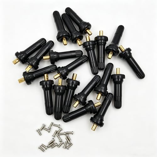 20pcs TPMS Tire Pressure Sensor Rubber Valve Stem Replacement 17-20008 Fit for GM-930A GMC Cadillac Chevy Silverado 1500 2500 Suburban
