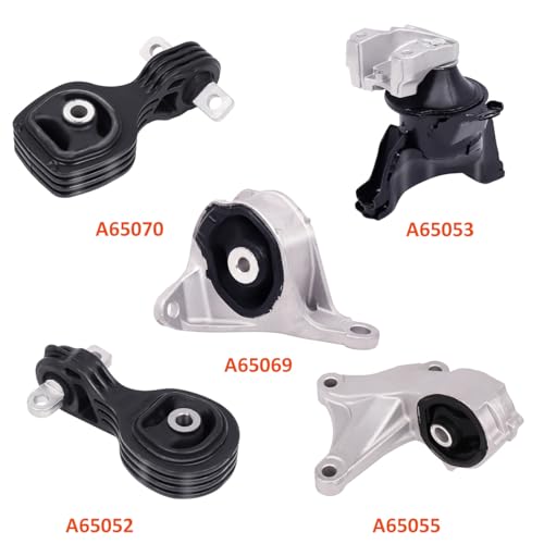 Engine Motor & Transmission Mount Set for Honda CRV 2012-2014 - size: For Honda CRV 2012-2014 L4 2.4L