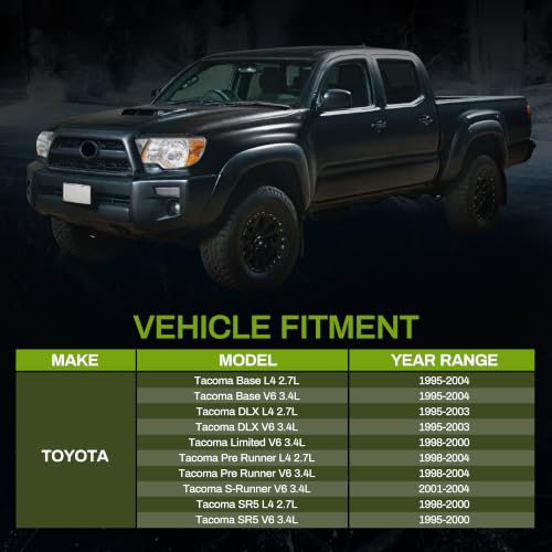AUTOSAVER88 Radiator Compatible with 1995-2004 Tacoma 2.7L L4 3.4L V6 ATRD1050 - style: 95-04 Toyota Tacoma