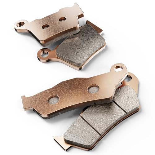 Front and Rear Brake Pads,Sintered Disc Brake Pad,Compatible with KTM 300 XC-W 2019-2025/250 SX-F 2005-2025/300 XC 2006-2019/350 XC-F 2011-2025(Sintered 2 Set)