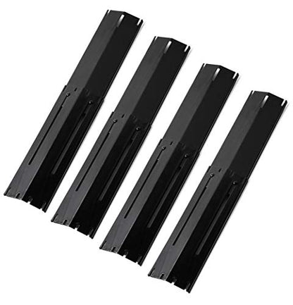 DELSbbq Adjustable Gas Grill Heat Plates Shield Replacement 4-Pack, 13-21" - size: Pack of 4