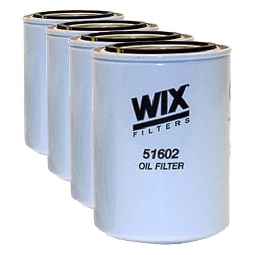 WIX Filters - 51602 Heavy Duty Spin-On Lube Filter, Pack of 4 - size: (Pack of 4)