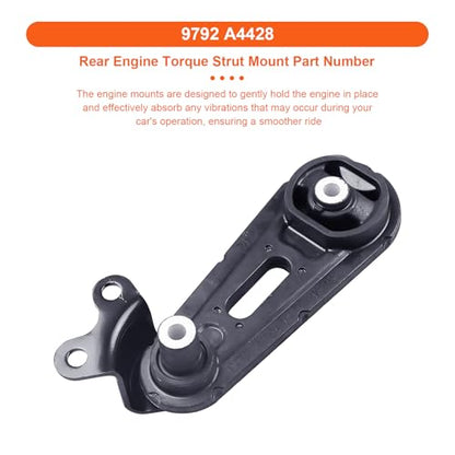 Engine Motor Mount Compatible with Mazda 2 2011-2016 L4 1.5L, Replacement for A4430 A4429 A4428 - size: Mazda 2 11-16 1.5L