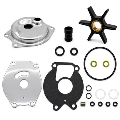 FASWORX 46-99157T2 Upper Water Pump Repair Kit for Mercury Mariner 9.9 15 20 25 HP Outboards, Replaces 46-99157A2, 46-99157A02, 85098A2, Fits 2-Stroke & 4-Stroke 323cc Bigfoot Models