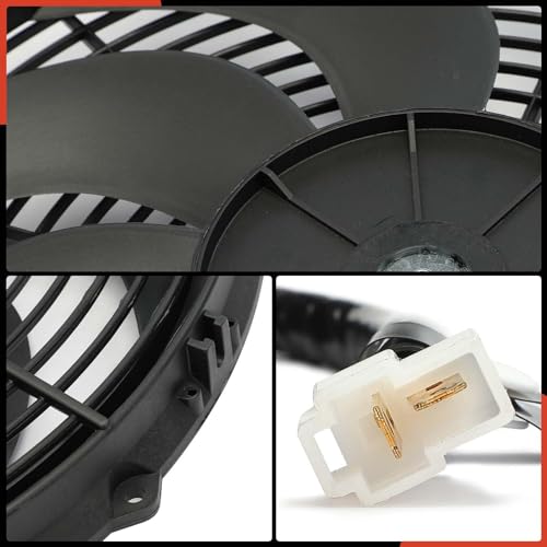 A-Premium 16'' 16 inch Slim Universal Electric Cooling Fan Assembly - style: 16 inch