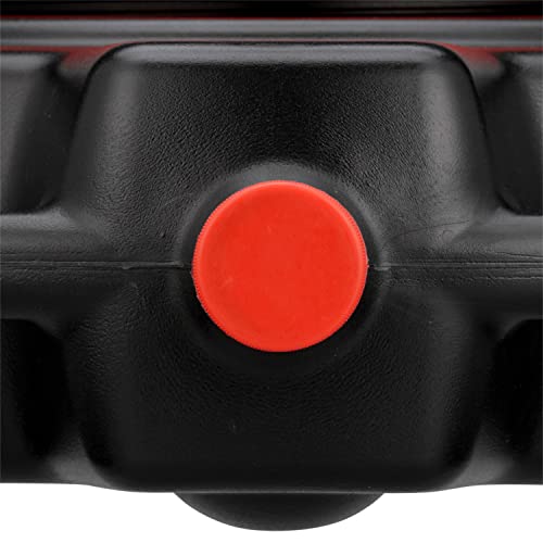 Zeeline By Milton ZE700, Oil Change Pan, With Filter Drain Screen, 15 Quart, Oil Collection Pan, Lightweight, Oil Pan with 8” Drain Opening, Pour Spout for Easy Transport