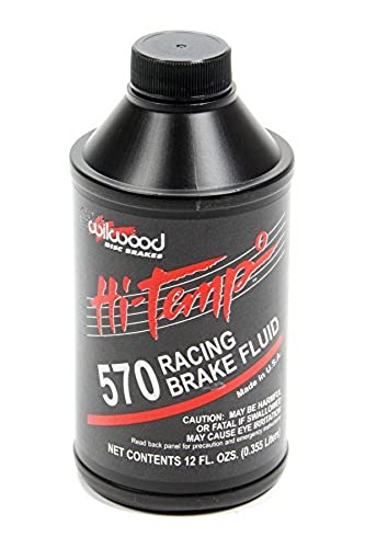 Wilwood Brake Fluid, 570 Hi-Temp Racing, DOT 3, 12 oz Bottle, Each - size: 1, 12 oz Bottle