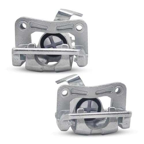 2 Pcs Left & Right Rear Brake Caliper Set 19B3358 19B3359 Compatible with 2008-2012 Honda Accord, 2009-2014 TSX, Driver and Passenger Side Rear Brake Caliper with Bracket - size: 19B3358+19B3359
