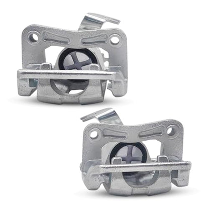 2 Pcs Left & Right Rear Brake Caliper Set 19B3358 19B3359 Compatible with 2008-2012 Honda Accord, 2009-2014 TSX, Driver and Passenger Side Rear Brake Caliper with Bracket - size: 19B3358+19B3359