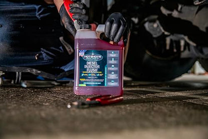 Hot Shot's Secret Diesel Injector Flush, 1 Gallon - size: 128 Fl Oz (Pack of 1)