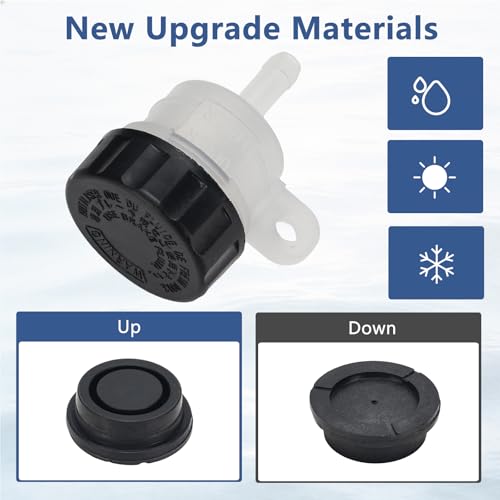 Universal Motorcycle Master Cylinder Fluid Oil Reservoir - size: Style 2
