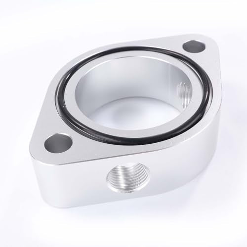 Thermostat Housing Spacer, Water Neck Spacer Compatible with Brodix HV Series Intake, Fits for Chevy SBC/BBC V8 Engine