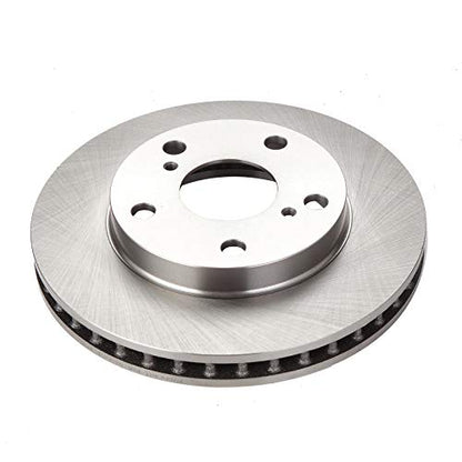 TRQ Front and Rear Brake Pad and Rotor Set Ceramic Vented Solid Rotors - style: BKA11815