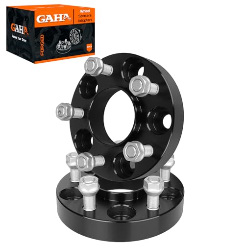GAHA 5x4.5 Wheel Spacers 70.5mm Fit for Ford, for Lincoln, 1 inch 1/2"-20 - color: 5x4.5inch-70.5mm-2PCS