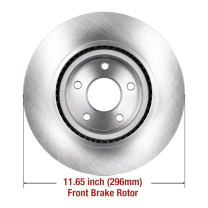 HUSCH Brake Kit Fit for Toyota Sienna, For Highlander, For Nissan Altima - size: 31464+31312 & D1650+D905