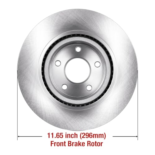 HUSCH Brake Kit Fit for Toyota Sienna, For Highlander, For Nissan Altima - size: 31464+31312 & D1650+D905