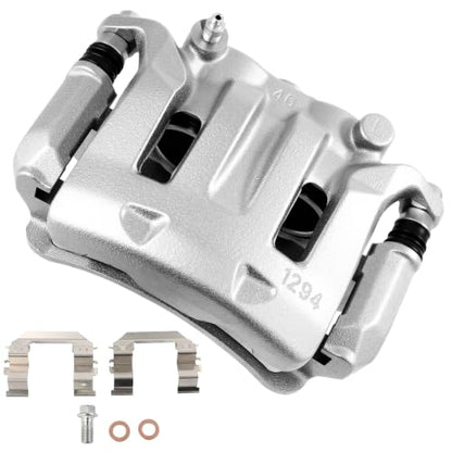 cciyu Front Left Disc Brake Caliper Assembly With Bracket 19B2639 - size: Front Left[19B2639]