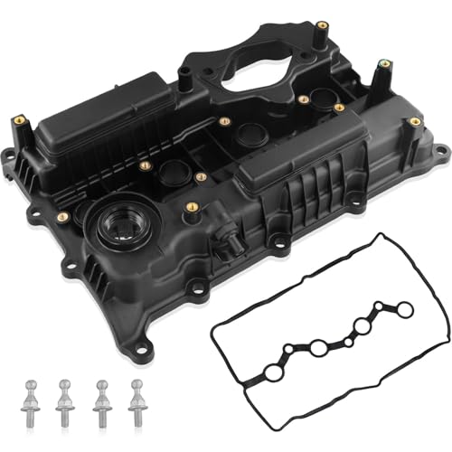 Engine Valve Cover Fit for 2015-2020 Hyundai Sonata/Santa Fe/Santa Fe Sport/Kia Optima Sorento 2.0L 2.4L, Relace 22400-2GGB0 224002GGB0 - color: 22400-2GGB0 Engine Valve Cover