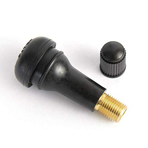 BLACKHORSE-RACING 25 Pack Valve TR413 Snap-in Tire Valve Stems - size: TR413-25pcs