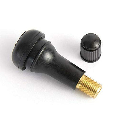 BLACKHORSE-RACING 25 Pack Valve TR413 Snap-in Tire Valve Stems - size: TR413-25pcs