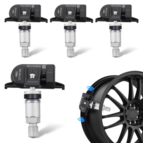 315Mhz TPMS Sensor 42753TK4A01 Pre-Programmed Tire Pressure Sensor 4PCS - size: 42753-TK4-A01