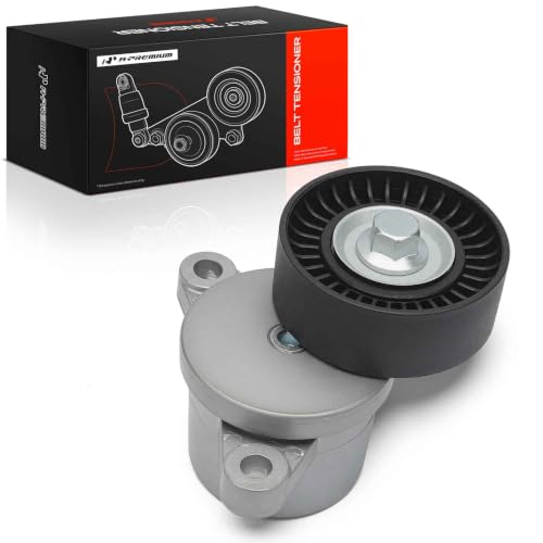 A-Premium Belt Tensioner Assembly with Pulley Compatible with Ford, Lincoln