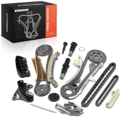 A-Premium 17PCS Engine Timing Chain Kit W/Tensioner & Guide 4.0L 6Cyl SOHC