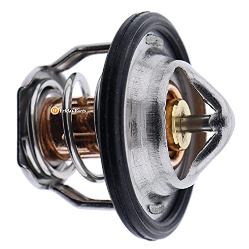 FridayParts Thermostat 6674172 6653948 Compatible for Kubota D722 D902 V2003T D1703 V2203 V1505 D1005 V1903 Bobcat 225 231 325 328 331 334 428 763 7753 S150 T190 Skid Steer Loaders Replacement