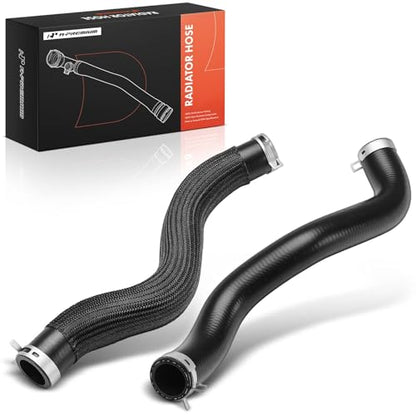 A-Premium Upper and Lower Engine Radiator Coolant Hose - size: Upper and Lower
