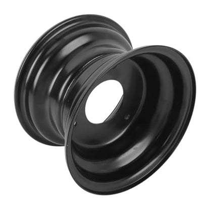 Acouto 145/70 6 Go Kart Wheel Rim 3 Holes 6 Inch Wheel Rim Aluminum Alloy Rims Enhanced Traction Stylish Look for ATV Quad Dirt Bike Ride On Mower